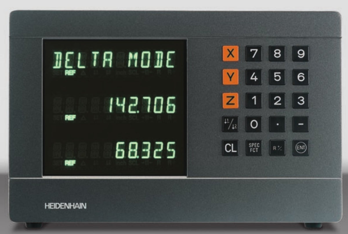 HEIDENHAIN ND 720 / ND 760 position display unit front view